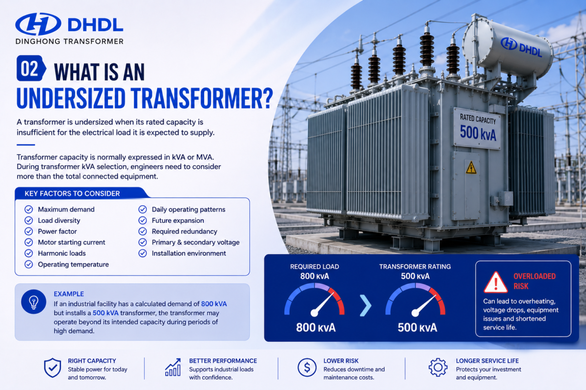 What's an undersized transformer 