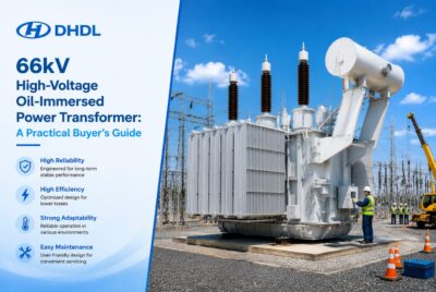 66kV High Voltage Oil-immersed Power Transformer