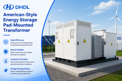 American-style energy storage pad-mounted transformer