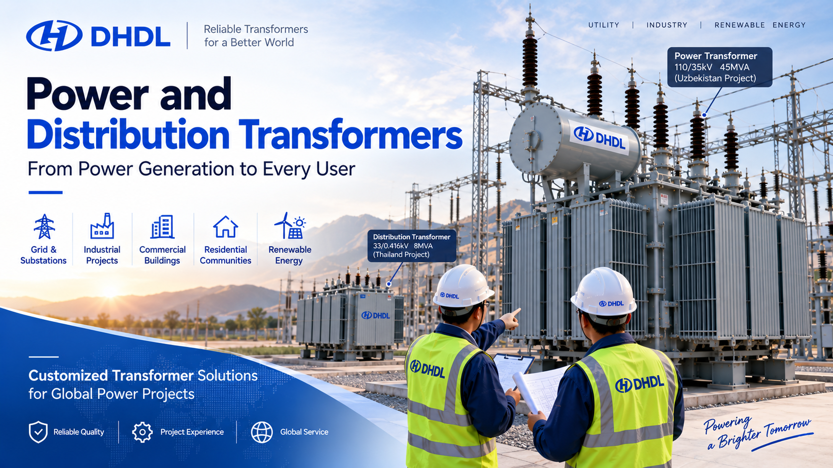 power and distribution transformers